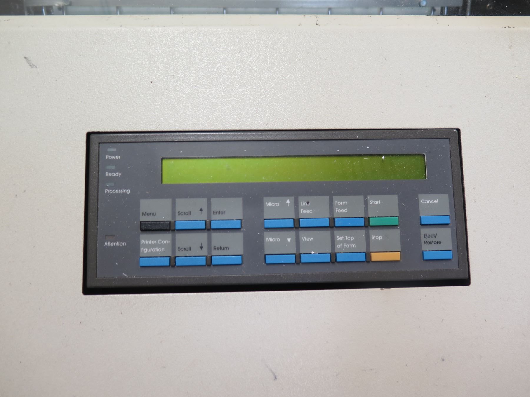 Ibm Line Printer IBM 6400 Line Matrix Printer - Oahu Auctions