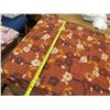 Image 4 : Love's Bakery Red Floral Logo Fabric 76"x36"