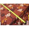 Image 4 : Love's Bakery Red Floral Logo Fabric 72"x36"