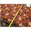 Image 5 : Love's Bakery Red Floral Logo Fabric 72"x36"