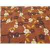 Image 2 : Love's Bakery Red Floral Logo Fabric 72"x36"
