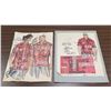 Image 1 : Love's Bakery Sketch - His & Hers Aloha Shirt Design