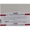 Image 2 : Qty 8 Signs: Tour Exit, Pan Storage Area, Bun Proof Box Area, Bun & Roll Oven, etc
