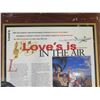 Image 2 : Plaque 'Love's is in the Air' Article in Snack Food & Wholesale Bakery March 2001 21"x18"