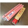 Image 1 : Qty 4 Rolls Corobuff Corrugated Paper & Bonita Pioneer Gift Wrap