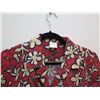Image 2 : Love's Logo Red Floral Print Aloha Shirt, Size M