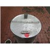 Image 2 : Metal Bucket w/ Attached Half Lid 24" Diameter x 30" Ht