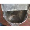 Image 3 : Metal Bucket w/ Attached Half Lid 24" Diameter x 30" Ht