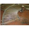 Image 2 : Lanham 7705 Semi-Circle Roller Conveyor w/ Dayton Industrial Motor 13'L x 44"W