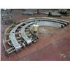 Image 2 : Lanham Semi-Circle Dual Conveyor Belt w/ Baldor Motor 13'6"L x 47"W