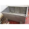 Image 1 : Rectangle Footed Metal Bin 50"x28"x30"H