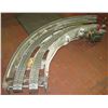 Image 1 : Lanham 1705 Semi-Circle Dual Conveyor Belt 9'L x 24"W