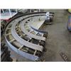 Image 2 : Lanham Semi-Circle Dual Conveyor Belt 13'6"L x 44"W