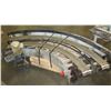 Image 1 : Lanham Semi-Circle Dual Conveyor Belt 10'6"L x 44"W