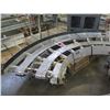 Image 2 : Lanham 7705 Semi-Circle Dual Conveyor Belt 10'2"L x 44"W