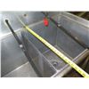 Image 8 : Metal Rectangle Double Sink 55"x27"x35"H