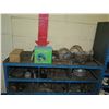 Image 2 : Metal 10 Tier & 12 Compartment Storage Shelf & Contents: Seals, Hardware, etc