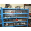 Image 2 : Metal 11 Tier & 25 Compartment Storage Shelf & Contents: Gaskets, Fittings, etc