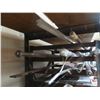 Image 2 : Contents of Shelf: Misc Length Rods, Steel Bars, etc