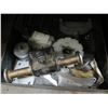 Image 8 : Qty 2 Metal Frames & Contents of 2 Drawers: Rods, Gears, Connectors, Relays, etc