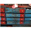 Image 8 : Qty 12 Metal Drawers & Contents: Hoses, Regulators, Gears, Circuit Breaker Collars, etc