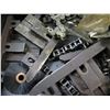 Image 26 : Qty 6 Metal Drawers & Contents: Gears, Rods, Gear Roller Chains, Brushes, etc