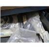 Image 8 : Qty 10 Metal Drawers & Contents: Tyco Pneumatic Lubricant, Nuts & Bolts, U-Joints, etc
