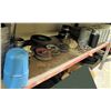 Image 1 : Contents of Shelf: Boxes Metal Halide, Metal Cylinders, Hinges, ASCO Dust Collectors