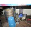 Image 2 : Contents of Shelf: Boxes Metal Halide, Metal Cylinders, Hinges, ASCO Dust Collectors