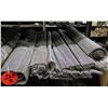 Image 1 : Multiple Rolls Metal Conveyor Belts Lengths on Gear Rollers