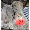 Image 1 : Multiple Rolls Metal Conveyor Belts Lengths on Gear Rollers