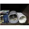 Image 8 : Contents of Shelf: GE Lucalox Lamps, Light Bulbs, Hour Meters, etc