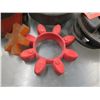 Image 2 : Multiple Metal & Plastic Lovejoy Bore Jaw Couplings & Spider Inserts