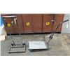 Image 1 : Qty 2 Metal Rolling Dolly Carts 21" & 25" L Platforms X 40"H