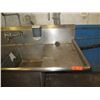 Image 2 : Metal 2 Basin Sink w/ Side Drains 72"x28"x44"H