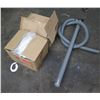 Image 1 : Qty 2 Boxes 21" Xtreme Bouffant Caps (White) & Flex Hose w/ Pump