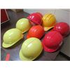 Image 2 : Qty 9 Red & Yellow Hard Hats