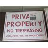 Image 2 : Qty 6 Signs: 4 Private Property No Trespassing, 1 High Voltage, 1 No Smoking