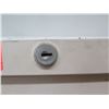 Image 2 : Metal 4 Drawer Lateral File Cabinet & Contents: Mugs, Toilet Valves, Glue, etc
