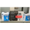 Image 1 : Qty 2 GE General Electric Halogen Lights in Box & W-Box Outdoor Siren/Strobe