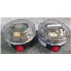 Image 1 : Qty 2 Badger Meter XTMR Butterfly Valve Flow Meters Model PFT1E