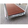 Image 6 : Metal Cart w/ Roller Conveyor Platform 69"L x 29"W x 10"H