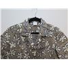 Image 2 : New Love's Logo Brown Floral Print Aloha Shirt, Size L