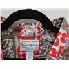 Image 2 : New Love's Logo Theme Brown/Red Aloha Shirt, Size 2XL