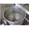 Image 2 : Large Metal Mixing Bowl w/ Fitting on Base 34" Diameter x 35" H