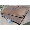 Image 1 : Pallet Multiple Metal Sheets Misc Lengths Including 97"L x 49"W x 11"H