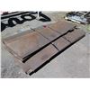 Image 2 : Pallet Multiple Metal Sheets Misc Lengths Including 97"L x 49"W x 11"H
