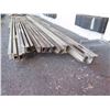 Image 8 : Pallet Multiple Channel Iron & I-Beams Misc Lengths Including 191"L x 3"W x 3"H