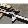 Image 2 : Qty 2 Metal I-Beam Tracks w/ 1 Ton Pulley Systems Lengths Include 199"L & 108"L