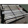 Image 1 : Pallet Multiple Slotted I-Beams Misc Lengths Including 62"L x 4"W x 3"H